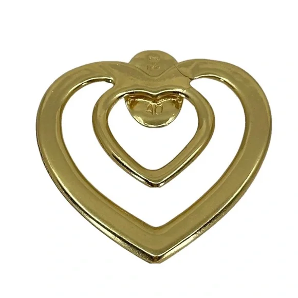 YSL Heart Scarf Ring - Picture 2 of 3